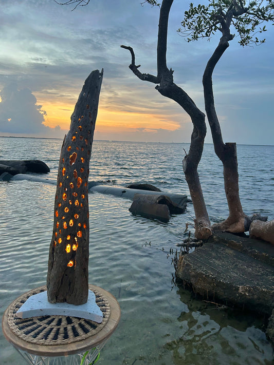 Drift Wood Floor Lamp