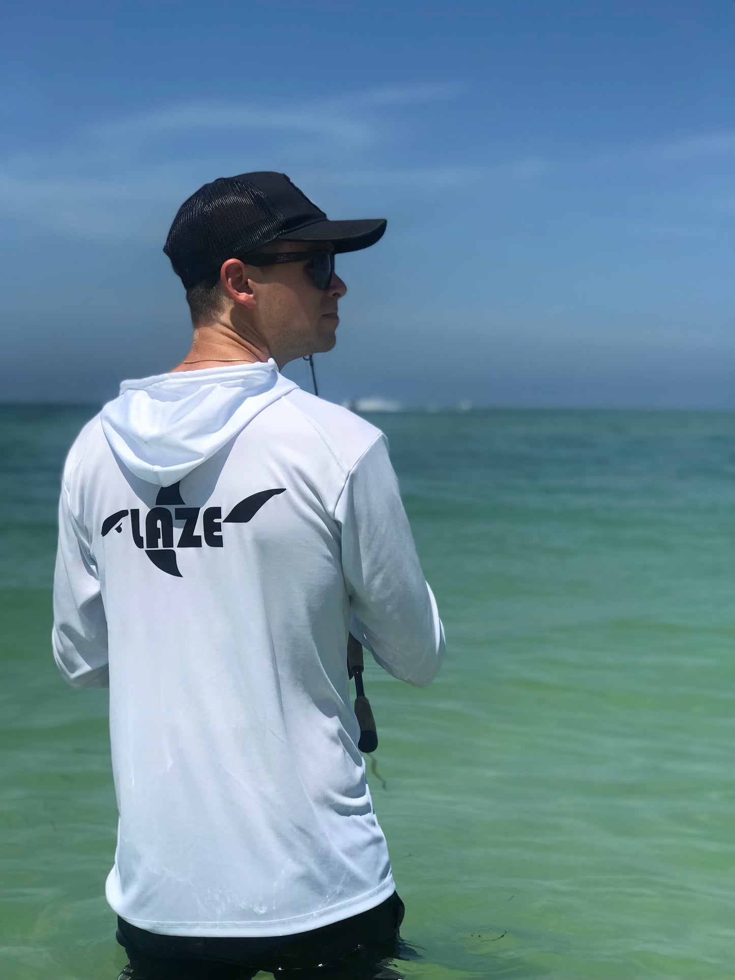 LAZE Long Sleeve Shirt (Hooded) - Summer Weight