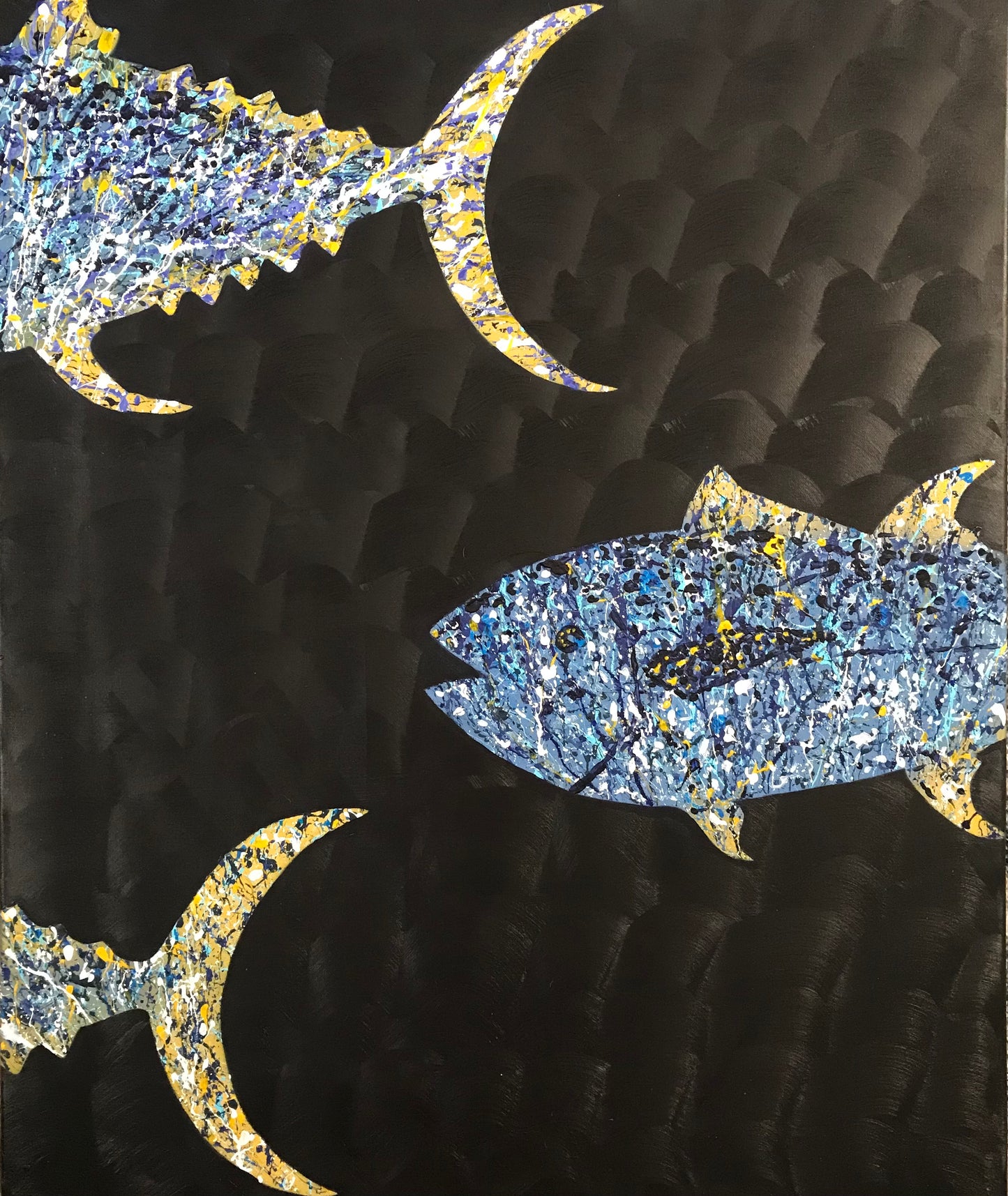 Tuna Time - Acrylic Painting