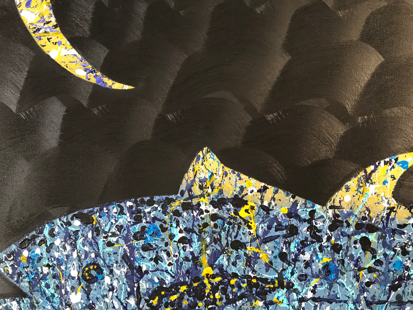 Tuna Time - Acrylic Painting