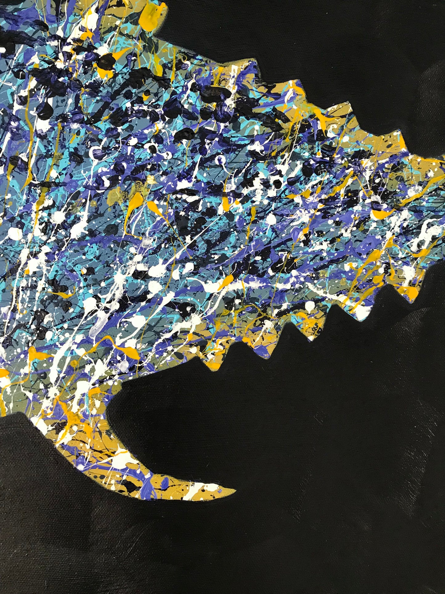 Tuna Time - Acrylic Painting